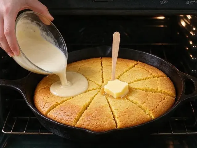 Gluten-free cornbread, step 5