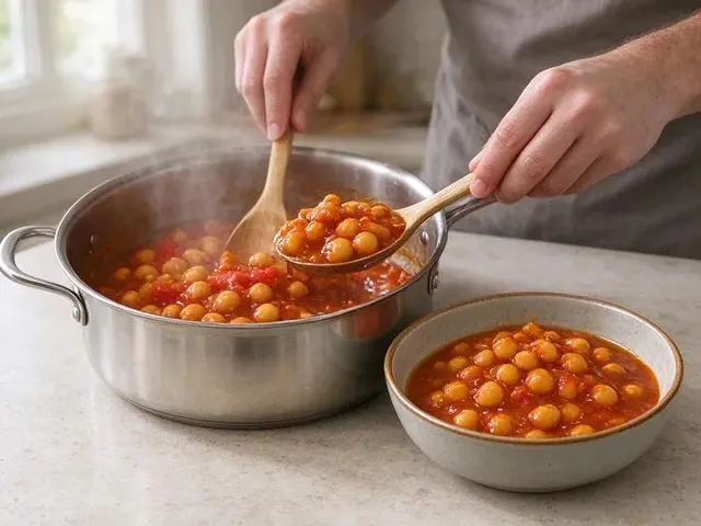 Chana masala, step 5