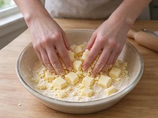 Gluten-free pie crust, step 2