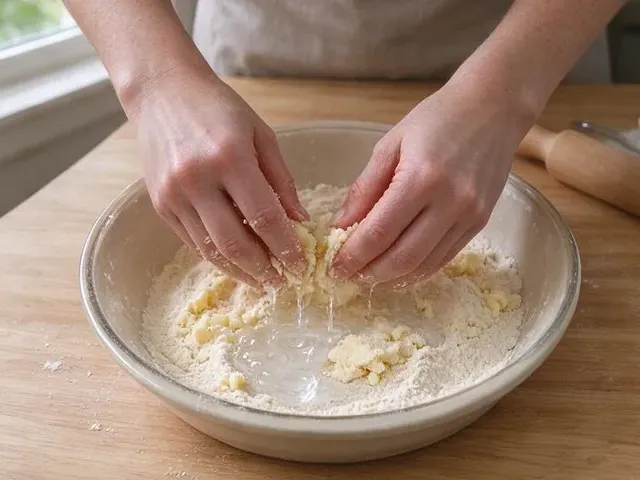Gluten-free pie crust, step 3