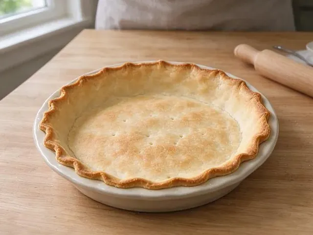 Gluten-free pie crust, step 7