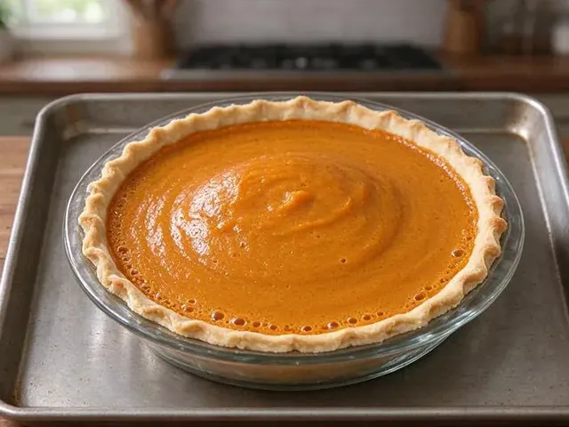 Gluten-free pumpkin pie, step 5