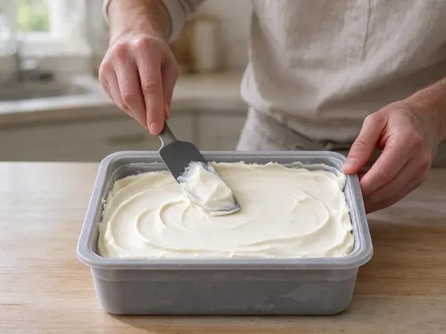 Dairy-free ice cream, step 3