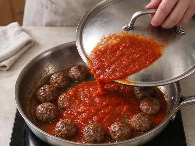 Gluten-free Spaghetti and Meatballs, step 3