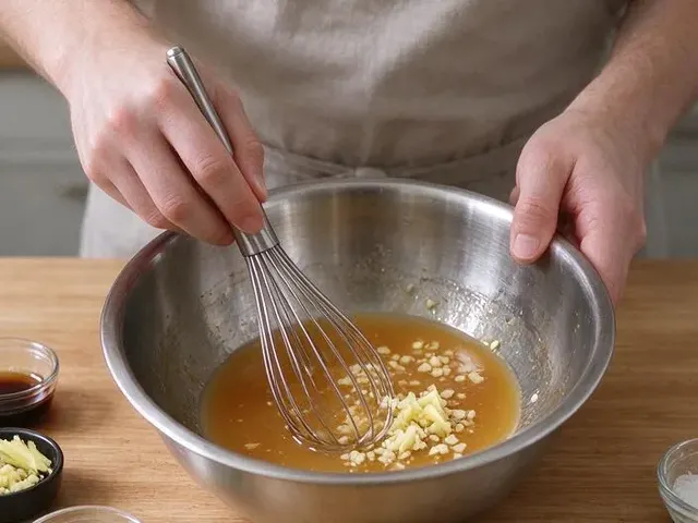Gluten-free teriyaki chicken, step 2