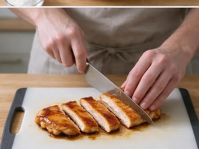 Gluten-free teriyaki chicken, step 5