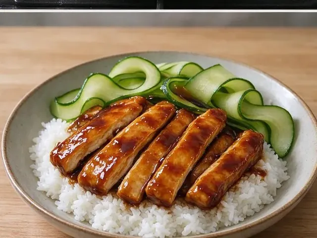 Gluten-free teriyaki chicken, step 6
