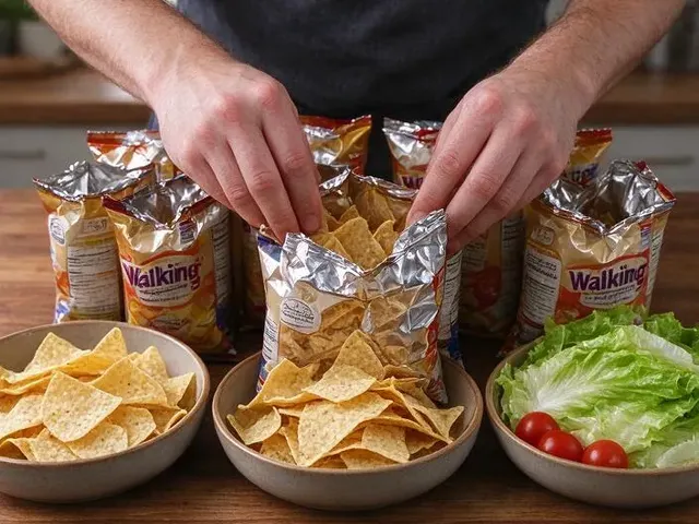 Walking tacos, step 5