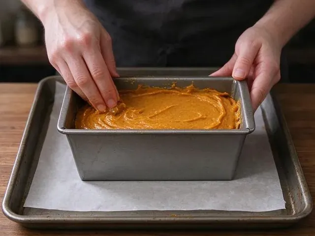Gluten-free pumpkin bread, step 4