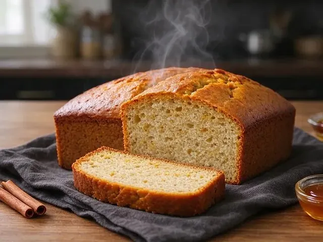 Gluten-free pumpkin bread, step 5