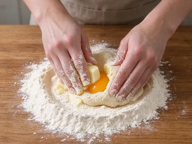 Gluten-free empanadas, step 1