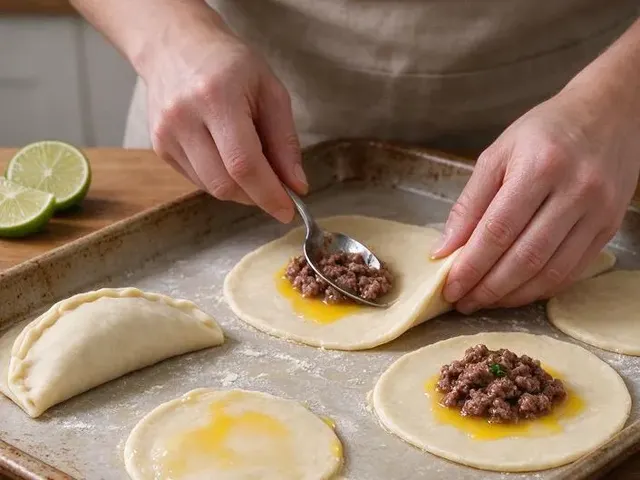 Gluten-free empanadas, step 5