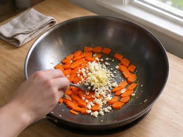 Gluten-free fried rice, step 3