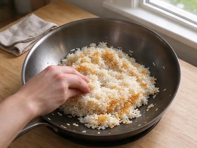 Gluten-free fried rice, step 5