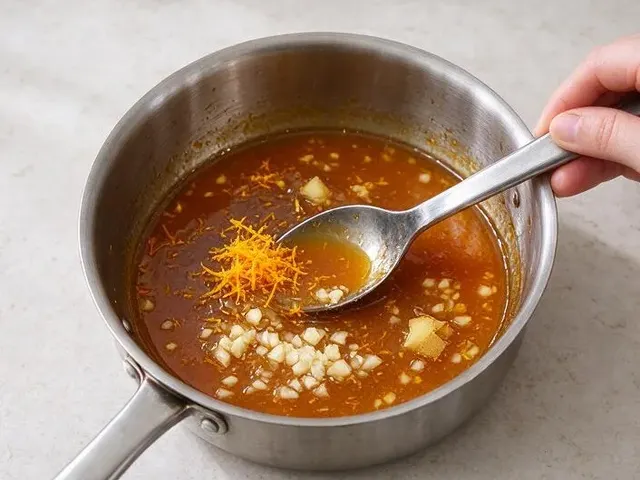 Gluten-free orange chicken, step 5