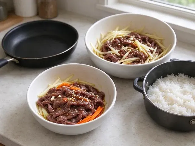 Gluten-free beef bulgogi, step 4