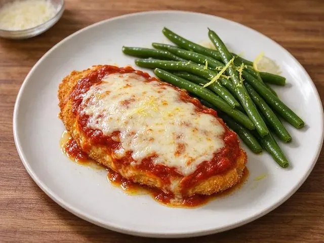 Gluten-free chicken parmesan, step 6
