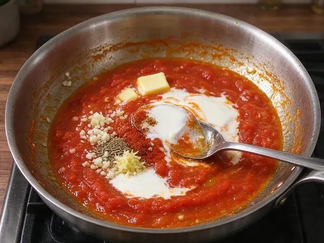 Gluten-free butter chicken, step 4
