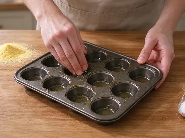 Gluten-free corn dogs, step 1