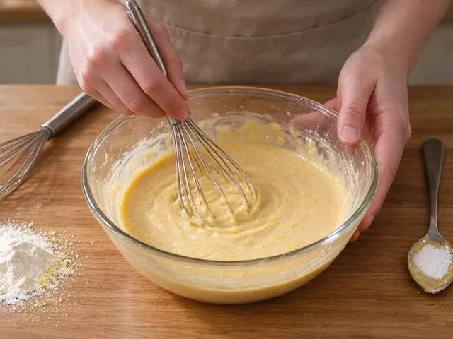 Gluten-free corn dogs, step 2