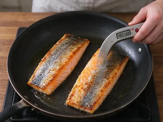 Crispy-Skin Trout with Orange, Roasted Carrots and Spinach, step 5