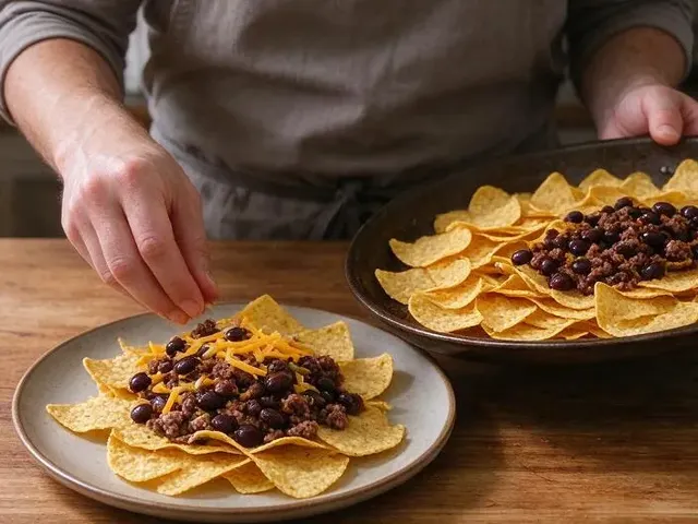 Gluten-free nachos, step 4