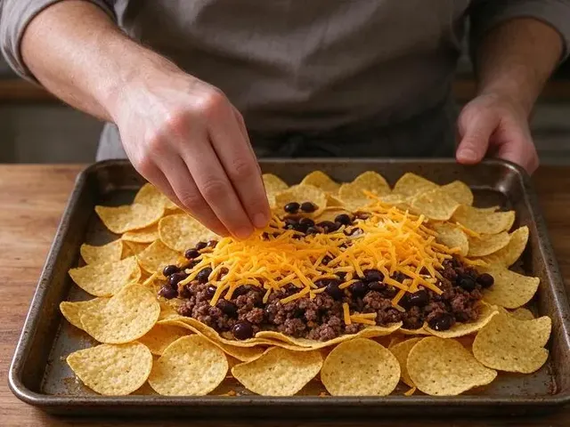 Gluten-free nachos, step 5