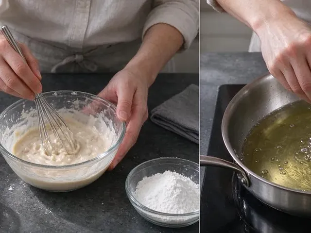 Gluten-free tempura, step 2