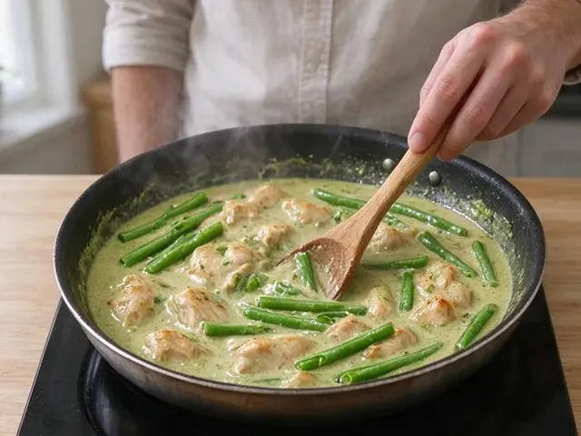 Gluten-free Thai green curry, step 5