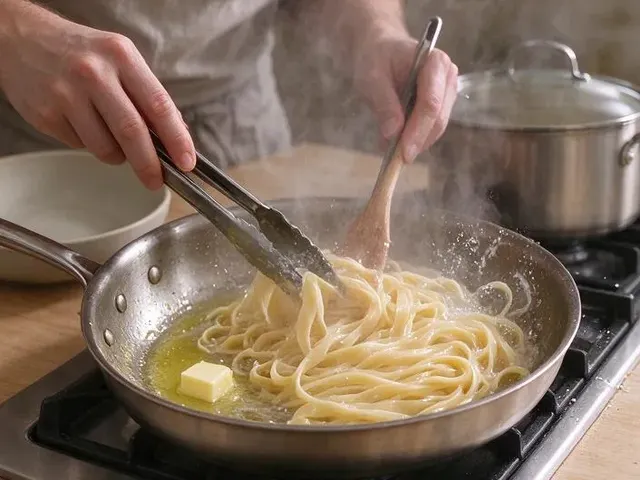Gluten-free butter noodles, step 4