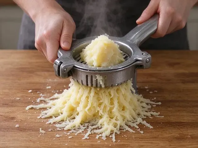 Gluten-free gnocchi, step 2