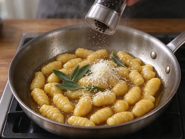 Gluten-free gnocchi, step 7