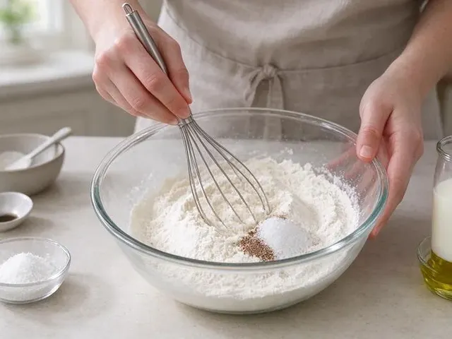 Gluten-free muffins, step 2