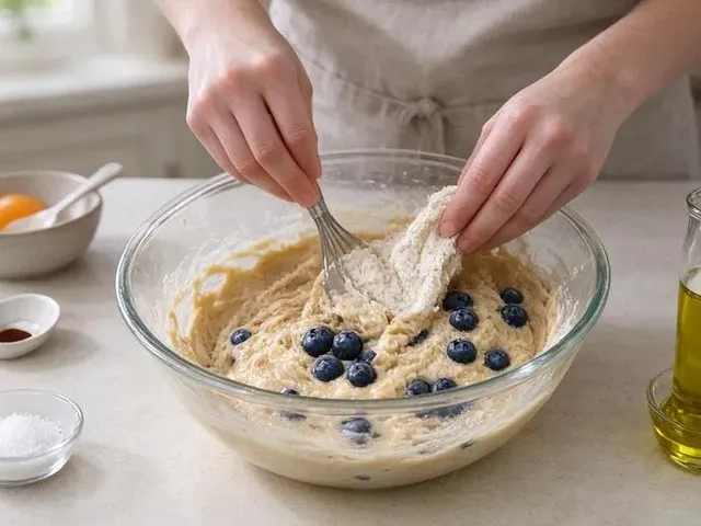 Gluten-free muffins, step 4