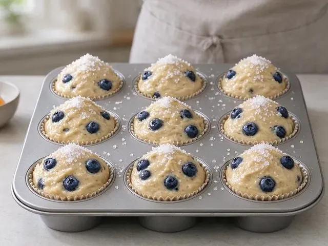 Gluten-free muffins, step 5