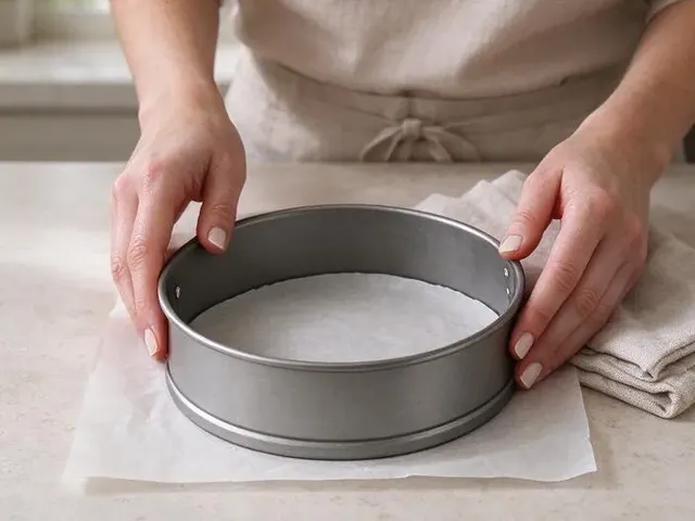 Dairy-free cheesecake, step 1