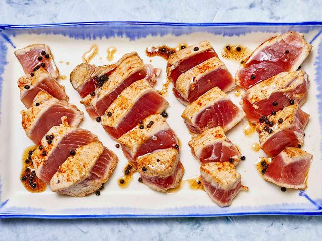 Seared Ahi Tuna Steaks Seared Ahi Tuna Steaks