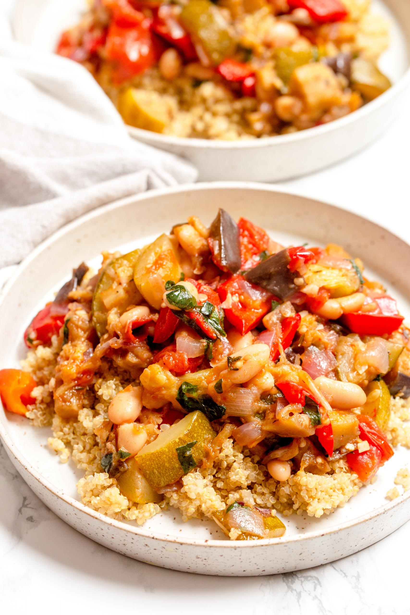 Ratatouille with White Beans Ratatouille with White Beans