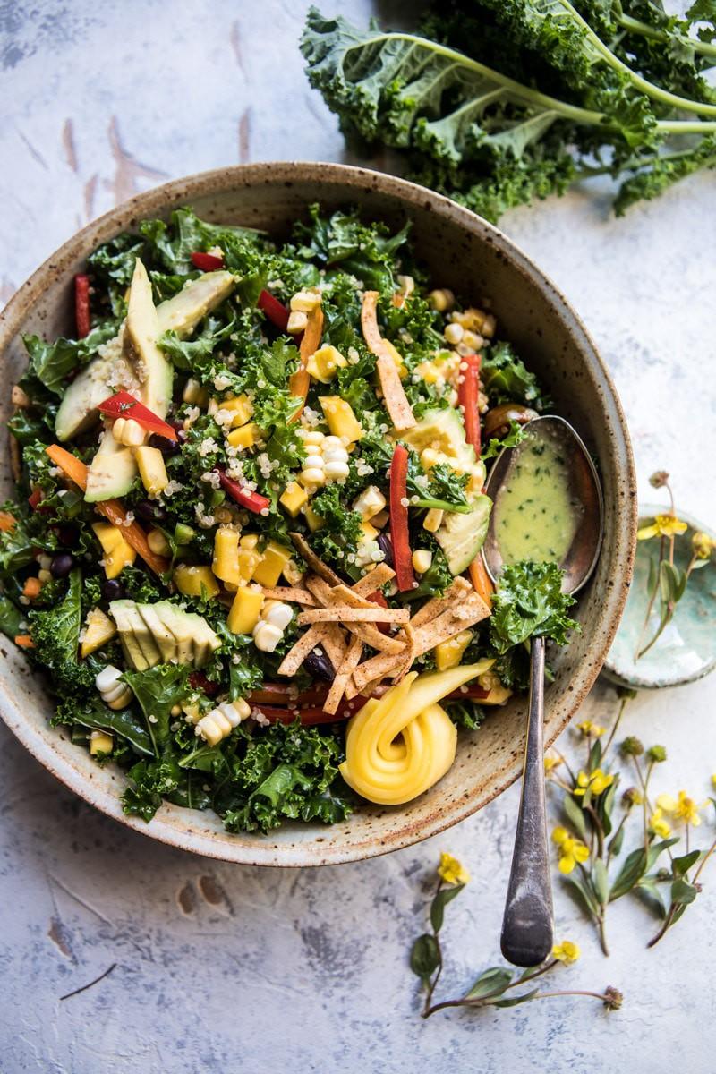 Southwest Mango, Kale, and Quinoa Chopped Salad Southwest Mango, Kale, and Quinoa Chopped Salad