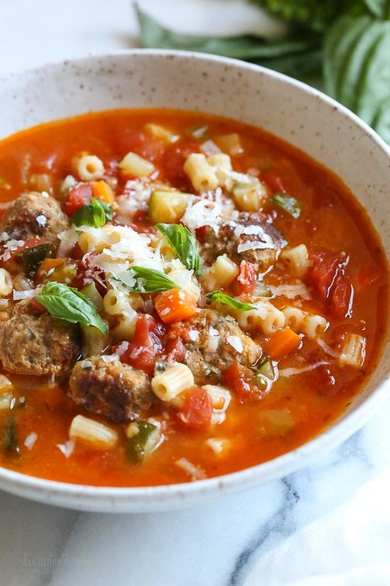 Instant Pot Turkey Meatball and Ditalini Soup Instant Pot Turkey Meatball and Ditalini Soup