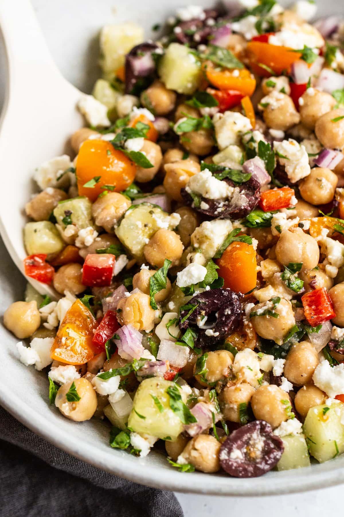 Greek Chickpea Salad Greek Chickpea Salad