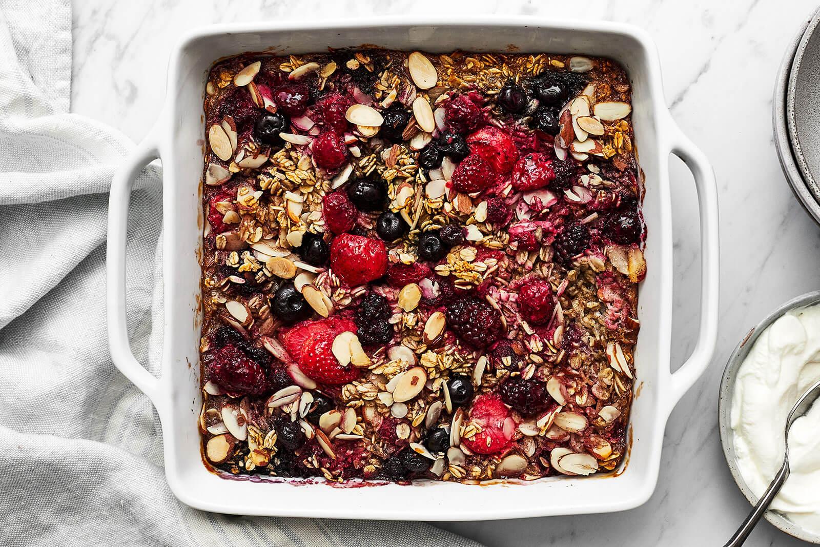 Berry Baked Oatmeal Berry Baked Oatmeal