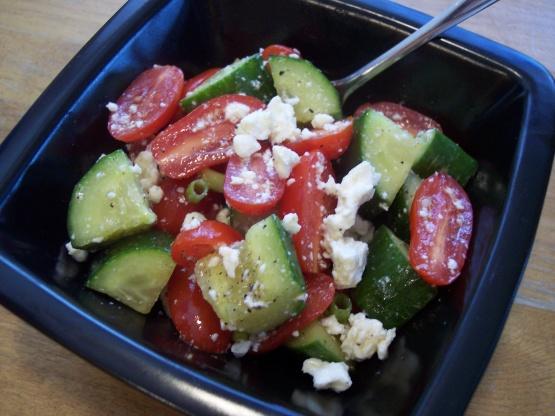 Greek Cucumber Summer Salad Greek Cucumber Summer Salad