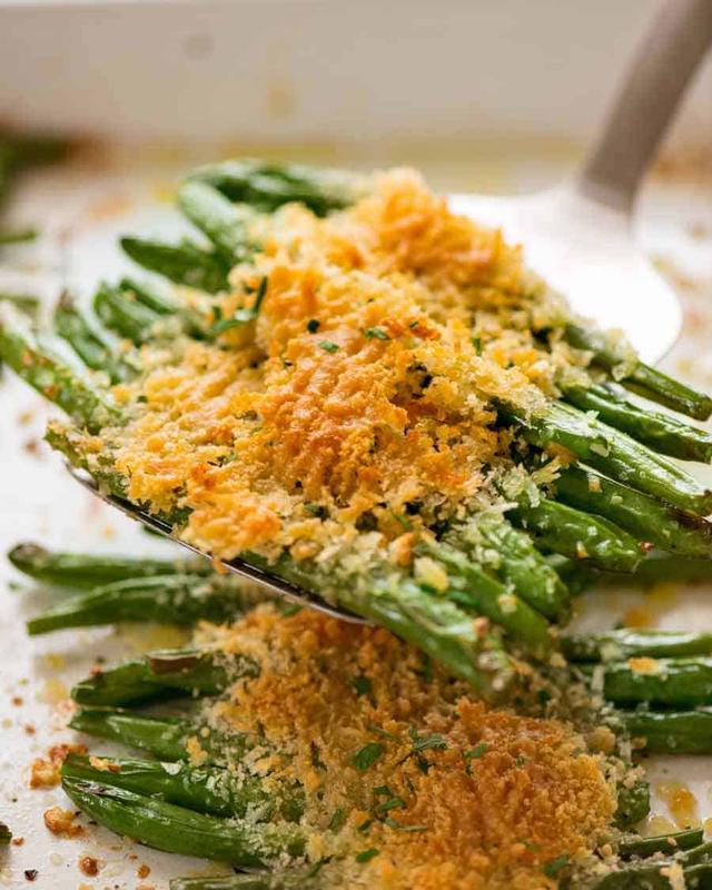 Parmesan Roasted Green Beans Parmesan Roasted Green Beans