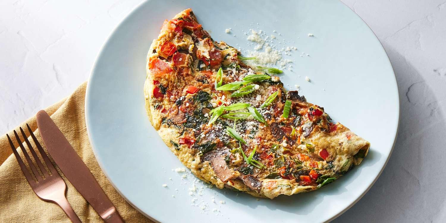 Spinach Mushroom Omelet Spinach Mushroom Omelet