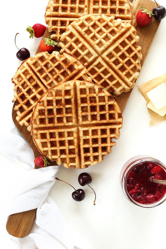 7-Ingredient Vegan Gluten-Free Waffles 7-Ingredient Vegan Gluten-Free Waffles