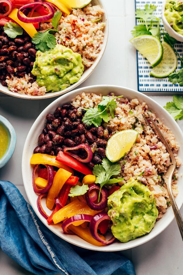 Cauliflower Rice Burrito Bowl Cauliflower Rice Burrito Bowl