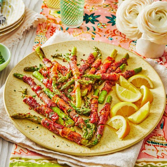 Prosciutto-Wrapped Asparagus Prosciutto-Wrapped Asparagus