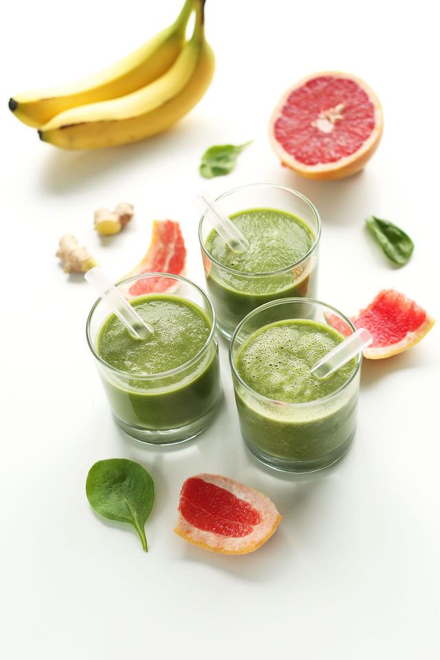 Grapefruit Green Smoothie Grapefruit Green Smoothie