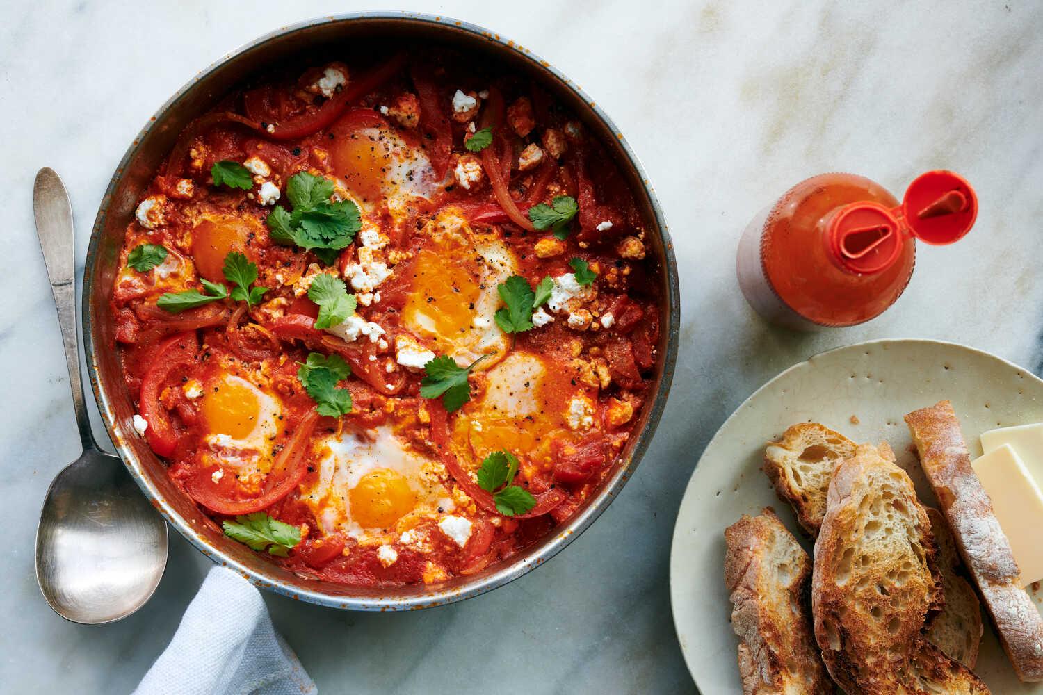 Shakshuka With Feta Shakshuka With Feta